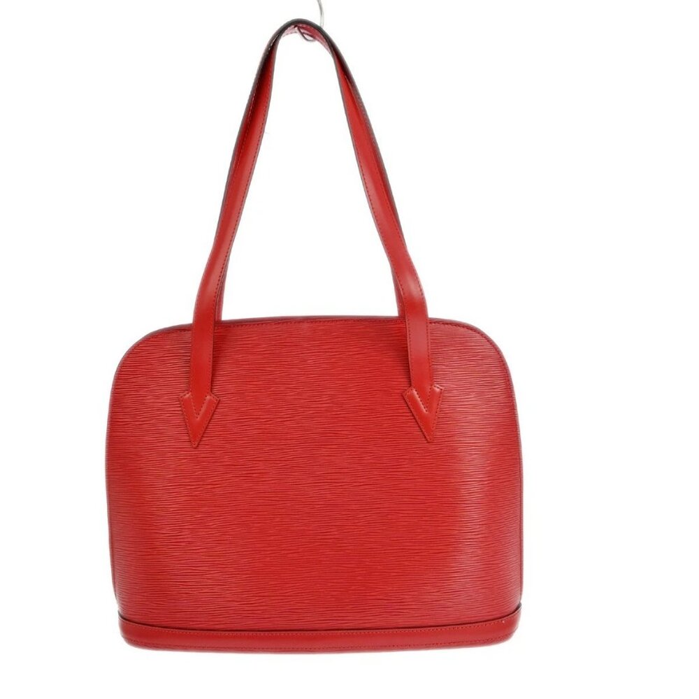 LOUIS VUITTON RED EPI LUSSAC SHOULDER BAG M52287 VI0930 NQ04590 - Picture 2 of 11